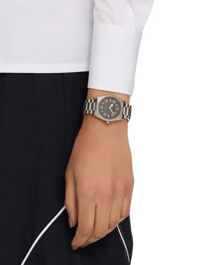 Off-white Crossing Watch In Silver