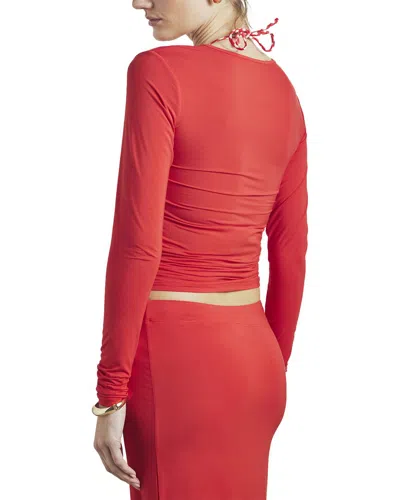 Splendid Sunsoft Tee In Red