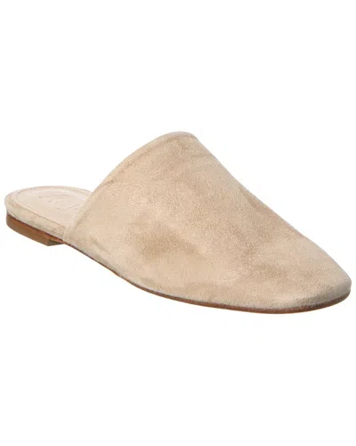 Aeyde Rega Suede Mule In Brown