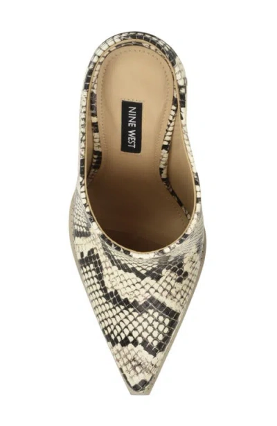 Nine West Reiser Mule In Multi