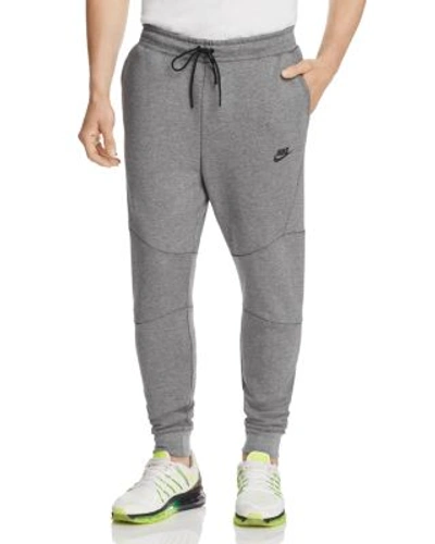 Shop Nike Tech Fleece Jogger Pants In Carbon Heather