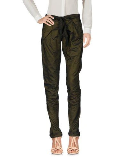 Ermanno Scervino Casual Pants In Dark Green