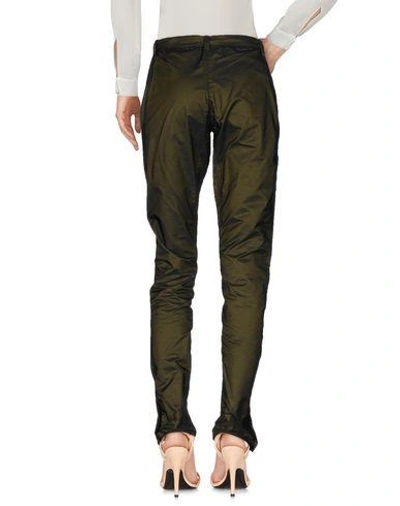 Shop Ermanno Scervino Casual Pants In Dark Green