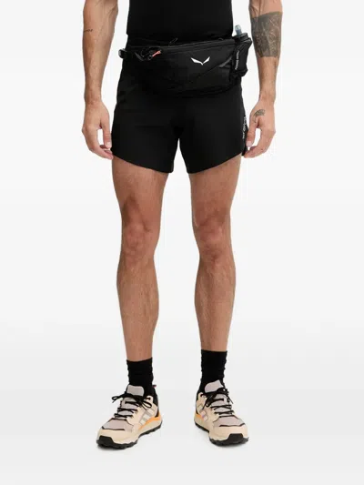 LOGO-PRINT ELASTICATED SHORTS