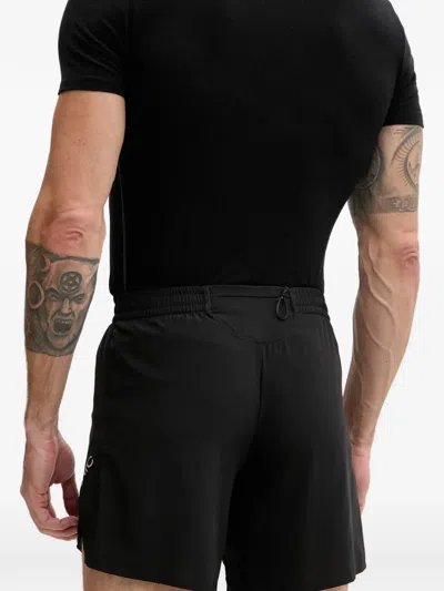 LOGO-PRINT ELASTICATED SHORTS