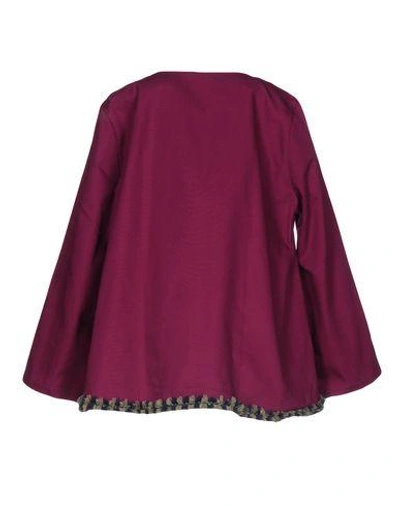 Shop Jour/né Blouse In Garnet