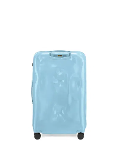 Crash Baggage Large Icon Dented Suitcase In Blue