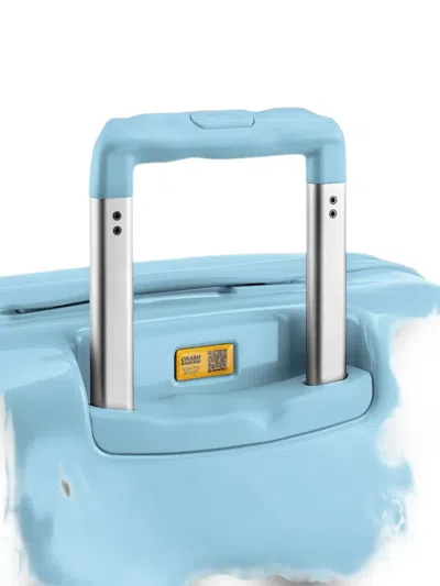 Crash Baggage Large Icon Dented Suitcase In Blue