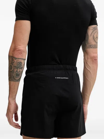LOGO-PRINT ELASTICATED SHORTS