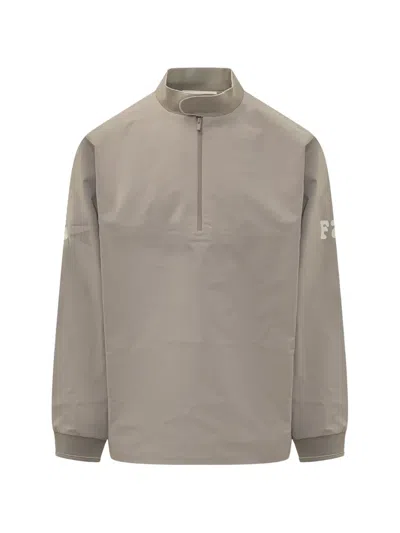 HALF-ZIP TRACK JACKET