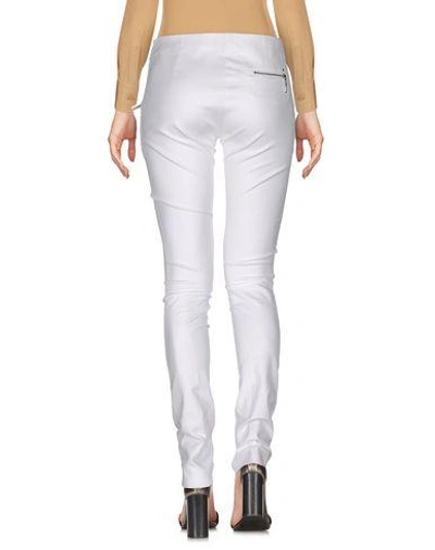 Shop Emporio Armani Pants In White