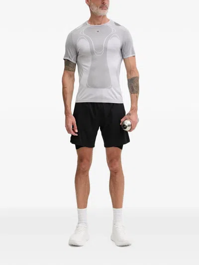X-bionic Logo-patch Short-sleeve T-shirt In White