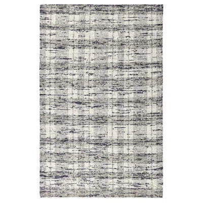 Villa By Classic Home Perth Wool-blend Area Rug In Blue;ivory