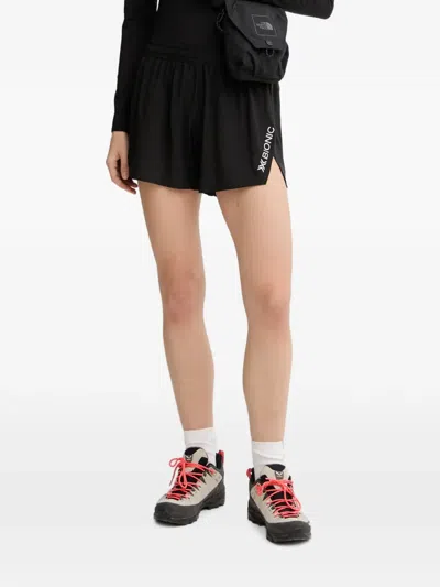 LOGO-PRINT ELASTICATED SHORTS
