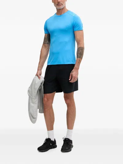 X-bionic Xceed Logo-print Short-sleeve T-shirt In Blue