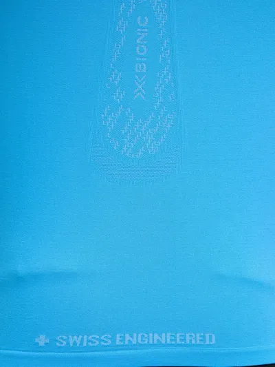 X-bionic Xceed Logo-print Short-sleeve T-shirt In Blue