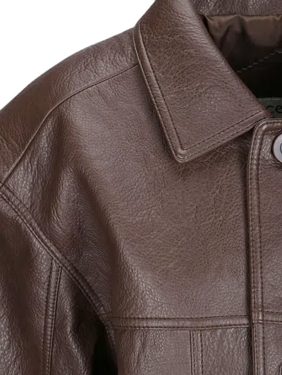 Source Unknown Carrie Long-sleeve Jacket In Brown