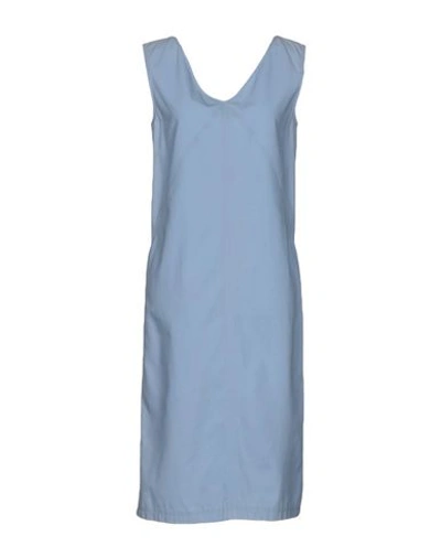 Narciso Rodriguez Knee-length Dress In Небесно-голубой