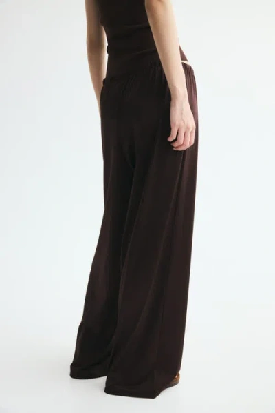 H&m Jersey Pull-on Pants In Black