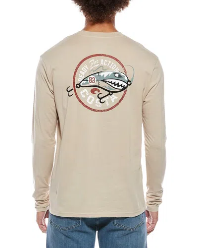 Costa Apparel Ready For Action T-shirt In Neutral