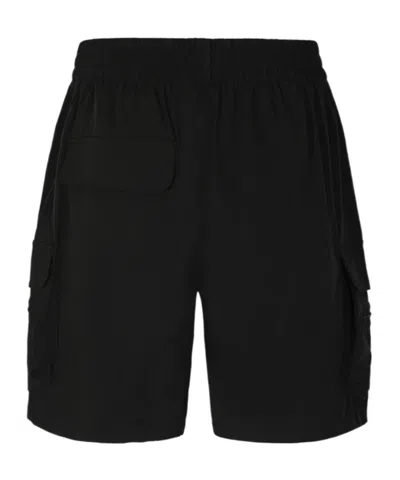 Represent Drawstring Bermuda Shorts In Black