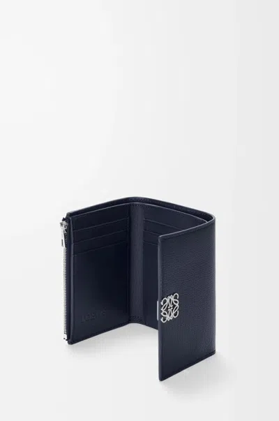 Loewe Vertical Wallet In Blue