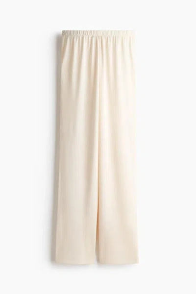H&m Jersey Pull-on Pants In Neutral