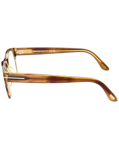 Tom Ford Men's Blue Light Block 49mm Optical Frames In Brown