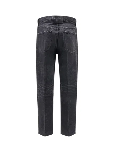 Celine Multi-pocket Jeans In Yellow