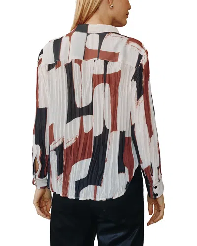 Bella Dahl Button Down Shirt In White