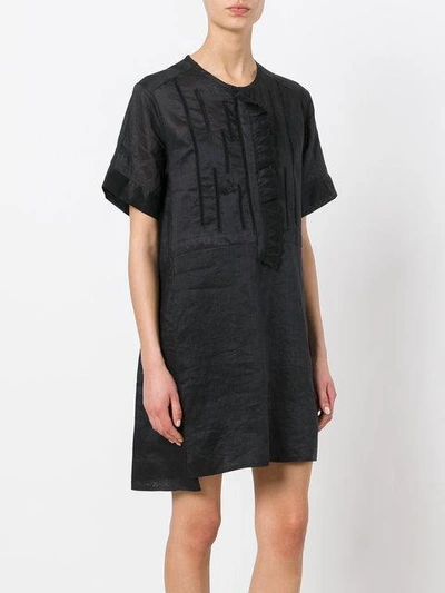 Shop Isabel Marant - Tonal Embroidered Short Dress