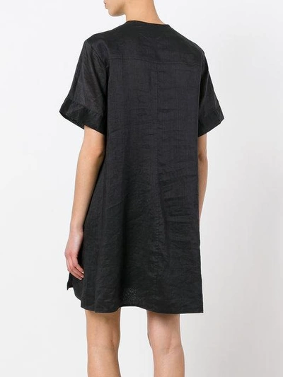 Shop Isabel Marant - Tonal Embroidered Short Dress