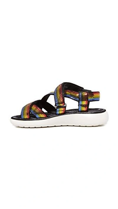 Shop Marc Jacobs Comet Sport Sandals In Rainbow