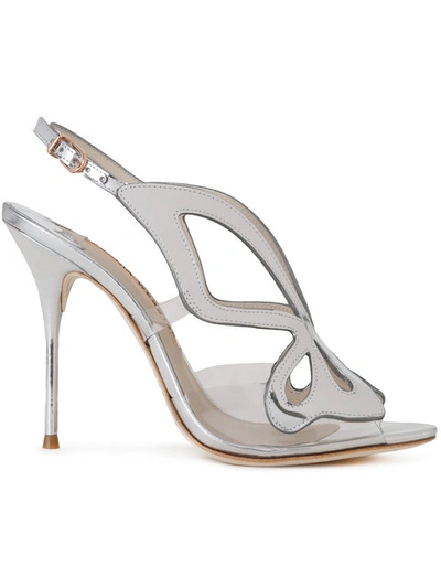 Sophia Webster Sling-back Metallic Sandals