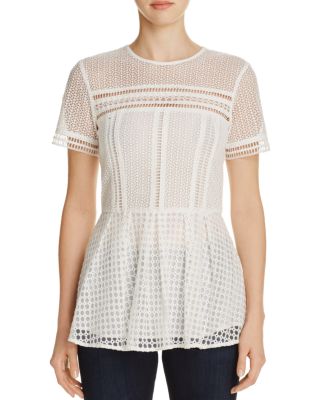 michael kors peplum top