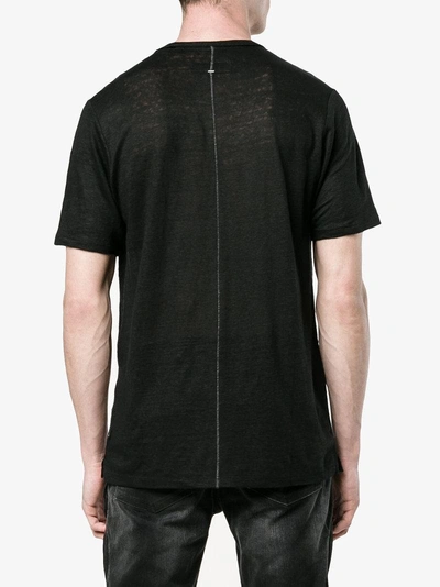 Shop Rag & Bone Owen Short Sleeve T-shirt In Black