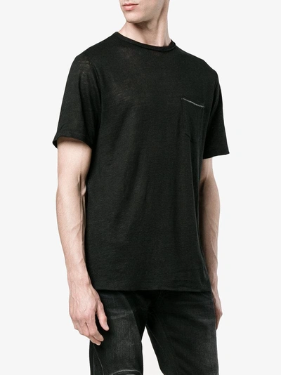 Shop Rag & Bone Owen Short Sleeve T-shirt In Black