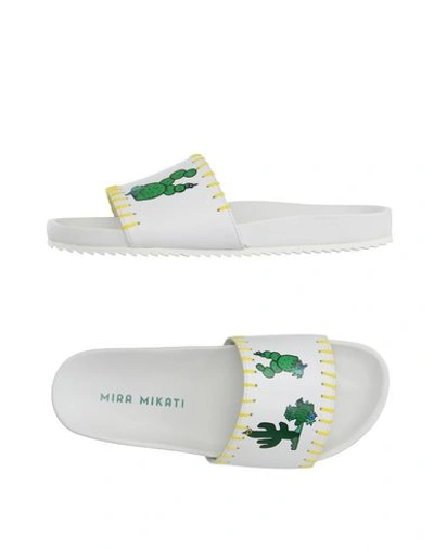 Mira Mikati Sandals In White
