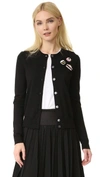 MARC JACOBS Long Sleeve Candy Cardigan