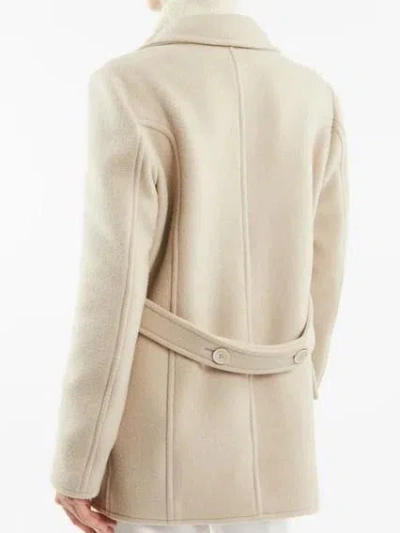 Fay Coats Beige In Brown