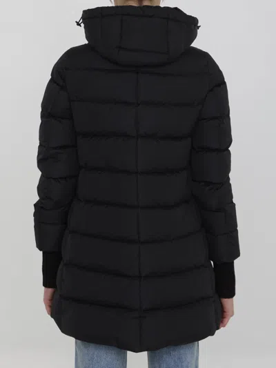 Herno Chamonix A-shape Puffer Jacker In Black