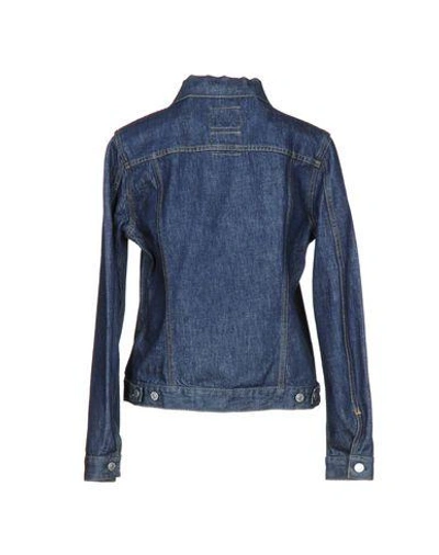 Shop Helmut Lang Denim Jacket In Blau