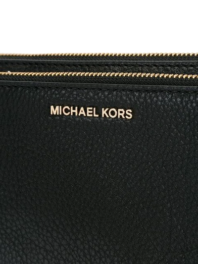 Shop Michael Kors Adele Crossbody Bag In Black
