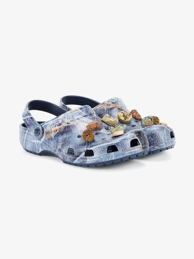 Shop Christopher Kane Stone Embellished Crocs