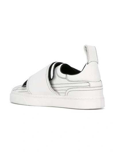 Paco Rabanne Leather Sneakers In White | ModeSens