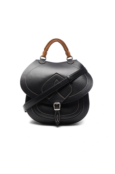 Shop Maison Margiela Satchel Bag In Black.