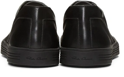 Shop Rick Owens Black Geotrasher Sneakers In 999 Black/black
