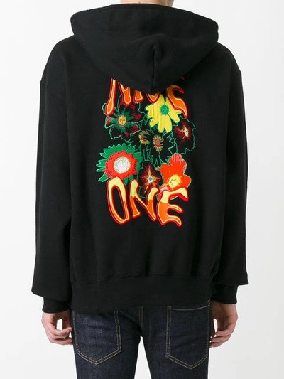 Shop Stella Mccartney Nice One Hoodie In Black