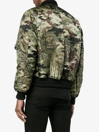 Shop Givenchy Camo-print Bomber Jacket
