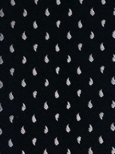 Shop Etro Dotted Print Tie - Blue